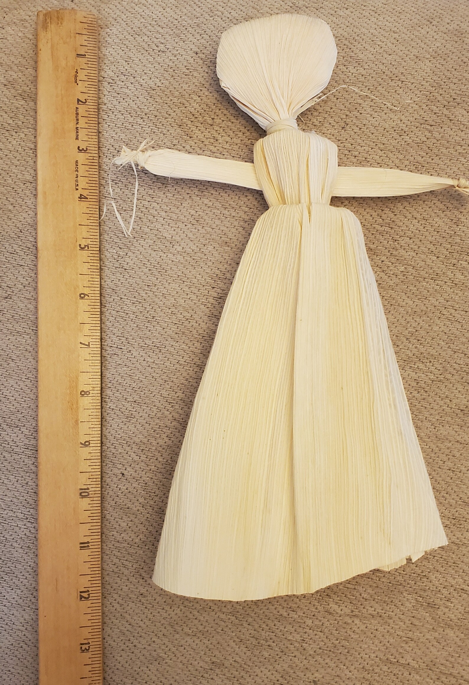 Handmade Primitive Corn Husk Doll / Corn Dolly / Poppet Etsy