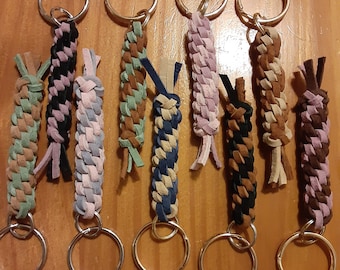 Trenza espiral de cuero