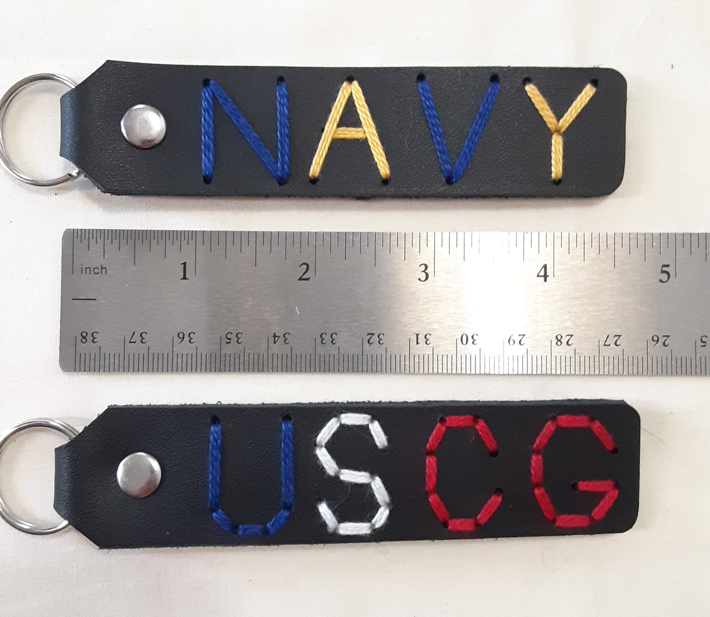 US Military Keychain - Etsy