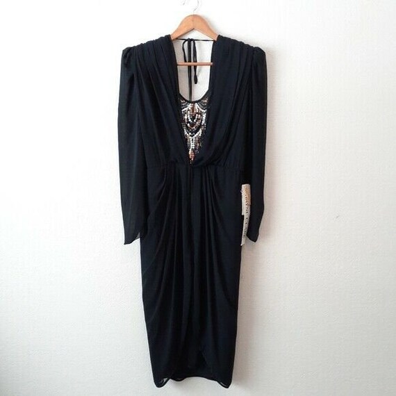 Vintage NWT Wayne Clark Cocktail Dress Size 8 Wome