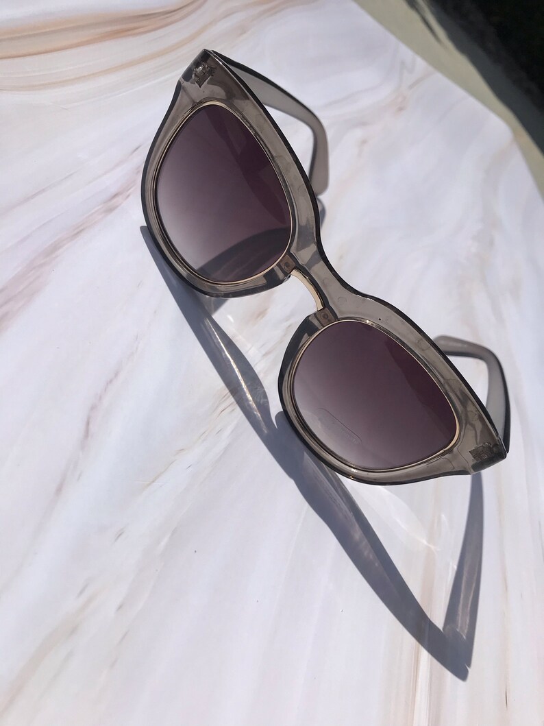 Naomi Sunglasses-Smoked Gray
