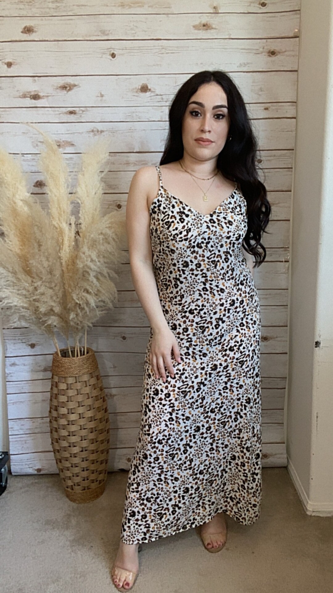 Leopard Maxi Dress - Etsy