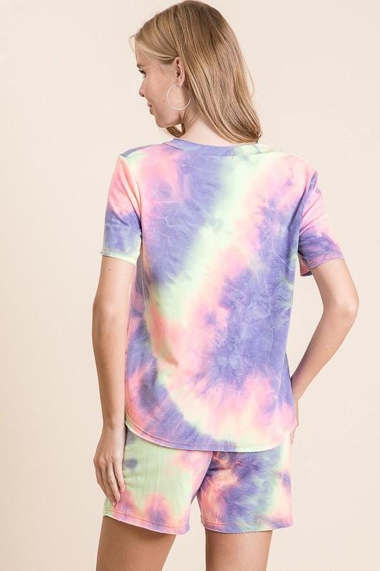 Ivy Lane Luxe Tie-Dye Lounge Set
