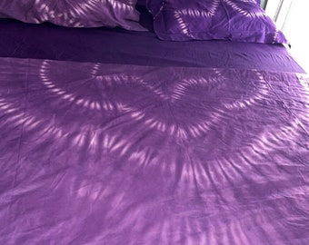 Tie dye bed set