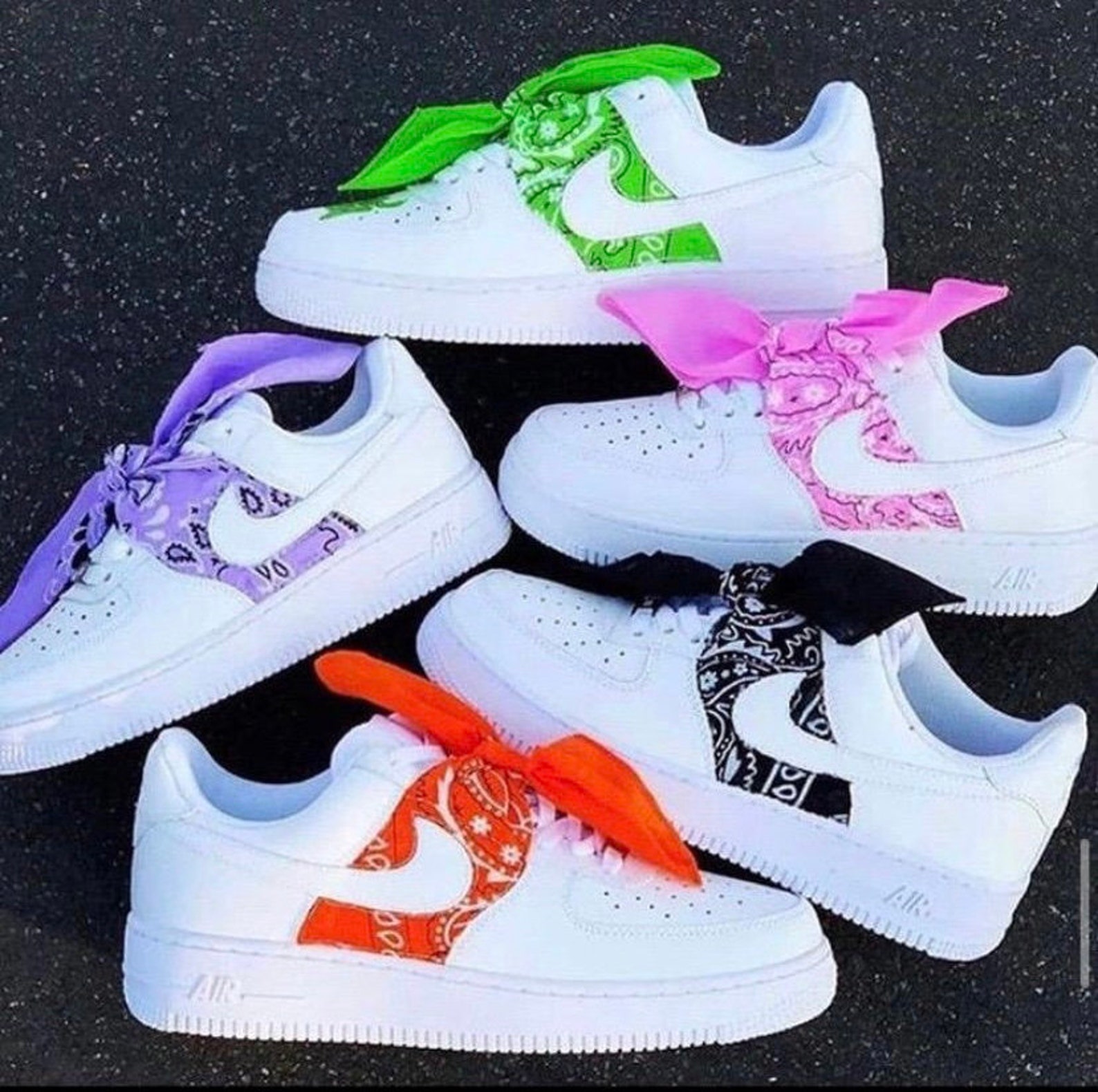 custom air force 1 rappers