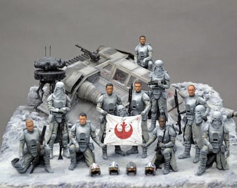Snowtrooper Squad STL files for 3d printing (NOT including base, droid, and speeder)