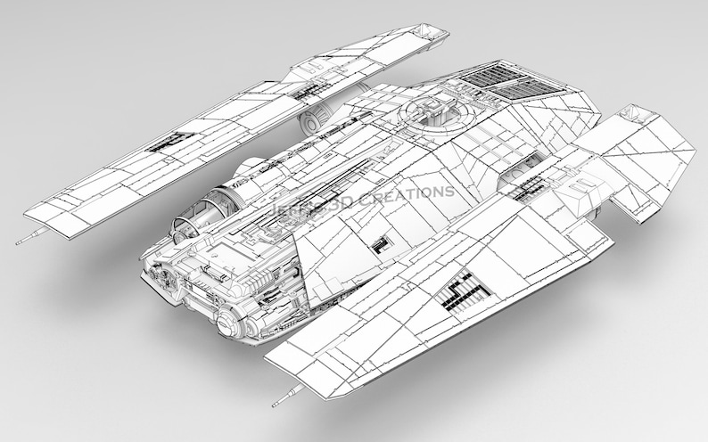Jeff's Fondor Haulcraft STL Files for 3d Printing - Etsy Australia