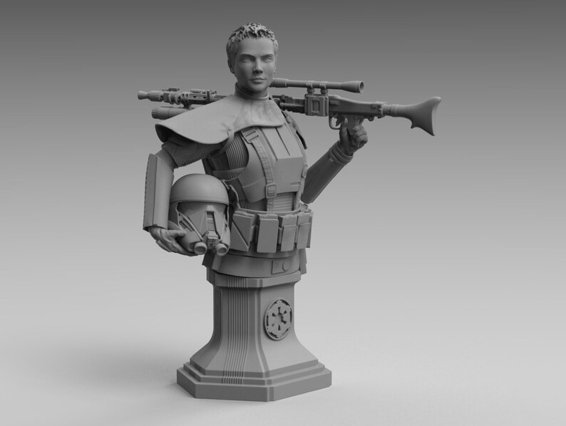 clone trooper bust 3d print