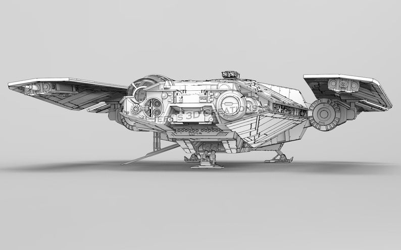 Jeff's Fondor Haulcraft STL Files for 3d Printing - Etsy