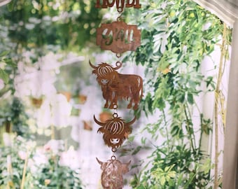 Highland Cow Dangler