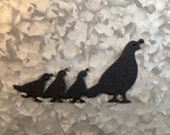 Quail Family Magnet