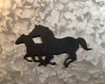 Running Horses Magnet