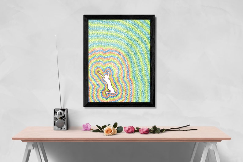 Jumping for Joy Therapeutic Positive Wall Art