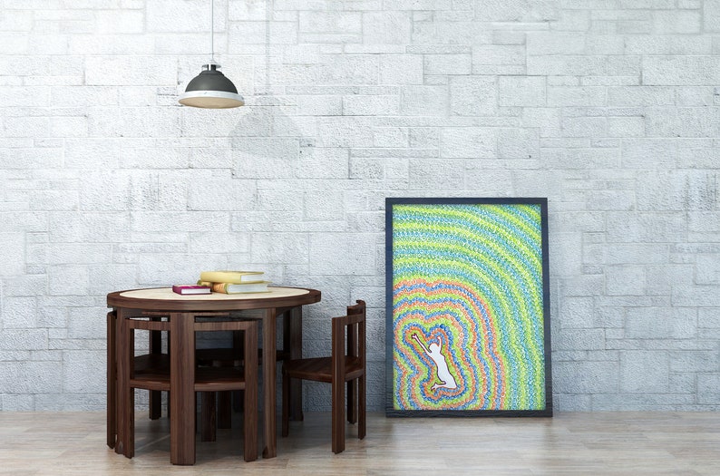 Jumping for Joy Therapeutic Positive Wall Art