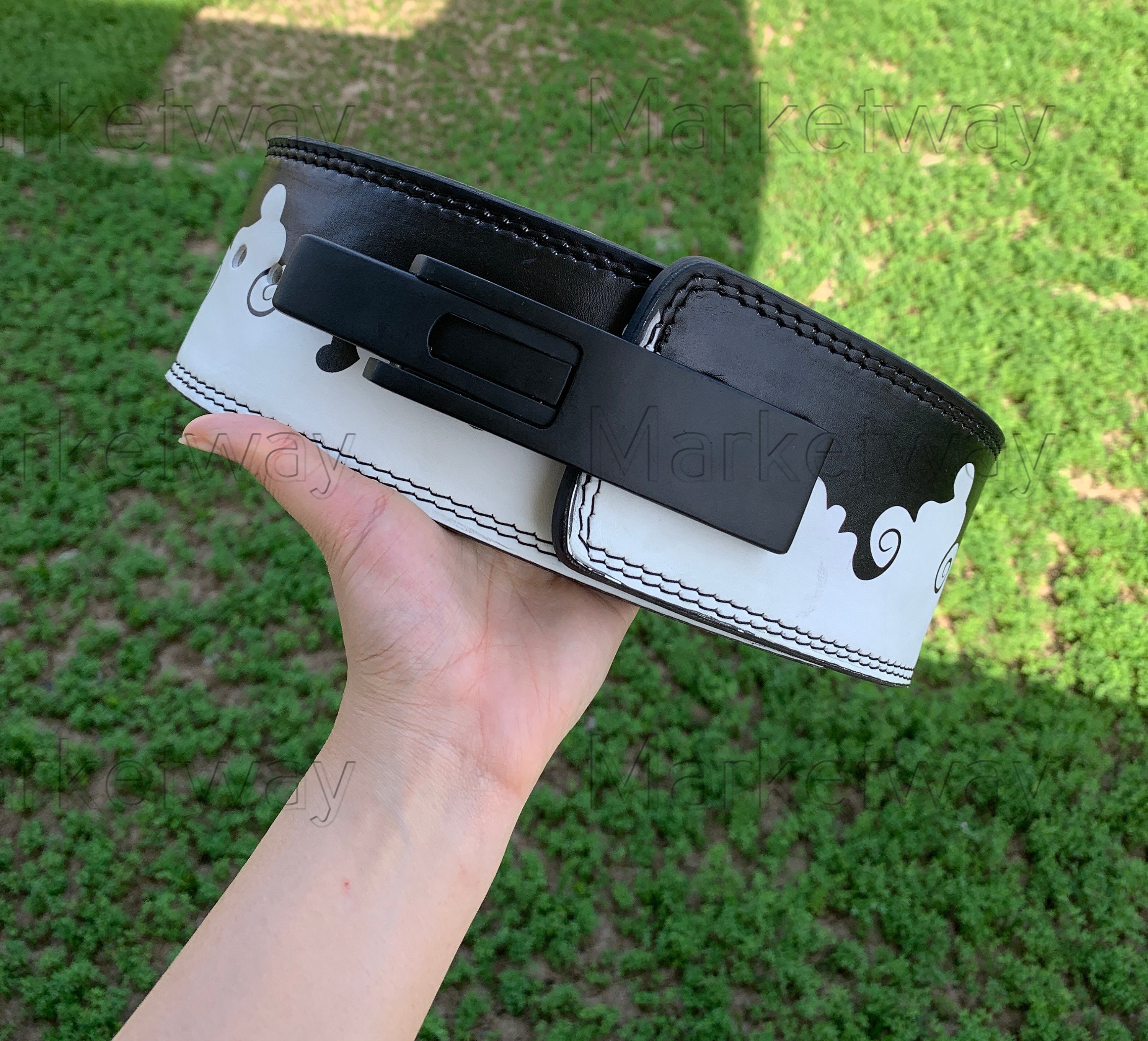 Anime Powerlifting Belt Weightlifting Belt Character Belt Etsy