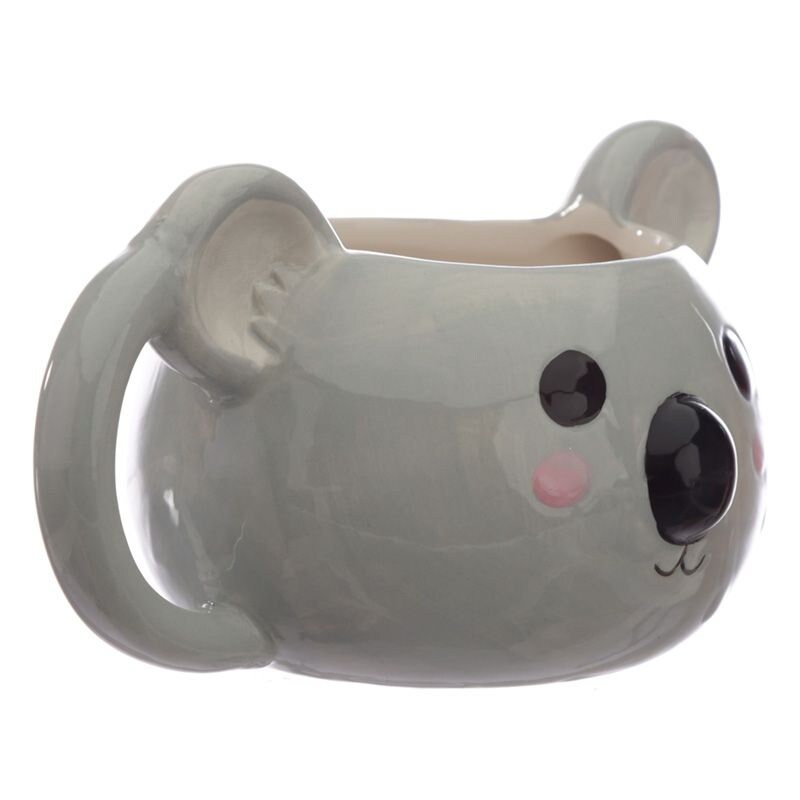 Cutiemals Ceramic Koala Head Shaped Novelty Coffee Ceramic Mug Etsy