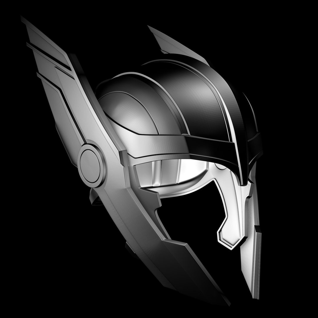 THOR Helmet 3D Printable Model With Details (Download Now) Etsy