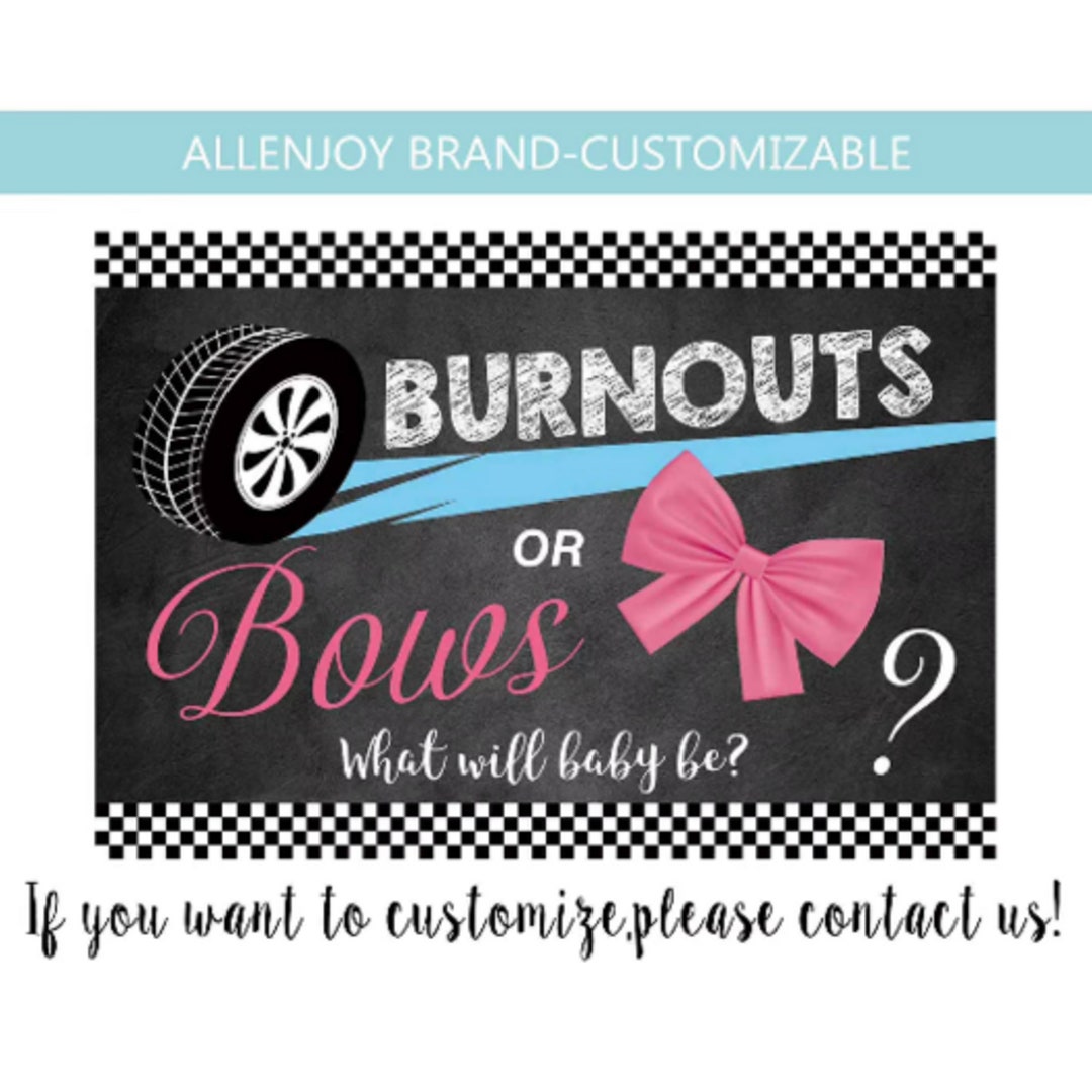 MEHOFOND 10x7ft Turbos or Bows Gender Reveal Backdrop Boy or Girl What Will Baby Be Photography Background Pink and Blue Stars Gender Reveal Baby Shower Party Decorations Banner Photo Booth