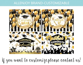 Graduation Backdrop,High School Graduation Party Ideas,Graduation Photo Booth Backdrop,Graduation Party Decorations, Grad Party Sign