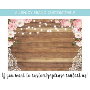 Wedding Backdrop,Wedding Personalized Wood Backdrop,Floarl Wood Backdrop,Bridal Shower Backdrop,Rustic Wood Backdrop,Engagement,Anniversary