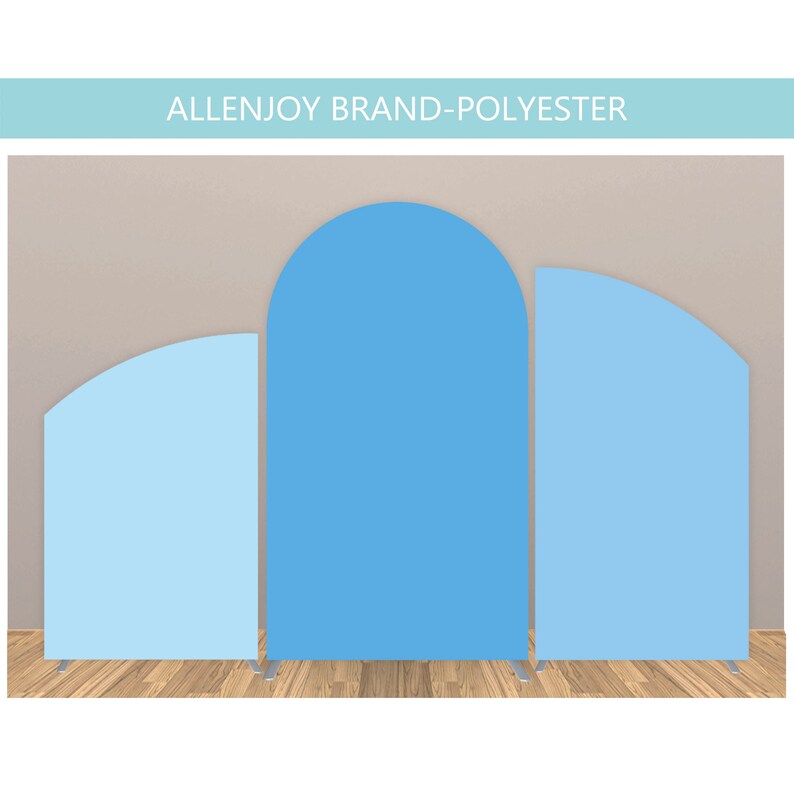 Bluearc Backdrop Blue Chiara Arch Backdrop,arch Backdrop Panel,polyester Arch Covers ...