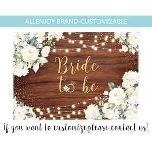 Bride to be Wood Backdrop,Bridal Shower Banner,Bachelorette Party Decoration,Adult Wedding Valentine Backdrop,Miss to Mrs Custom Banner
