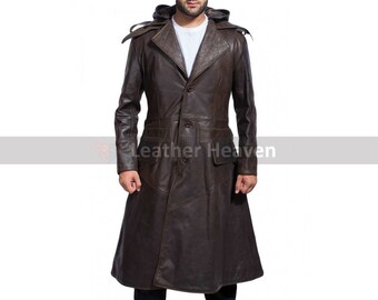 duster coat with hood
