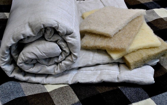 Cool Organic Summer Blanket Organic Hemp Linen Fabric Light