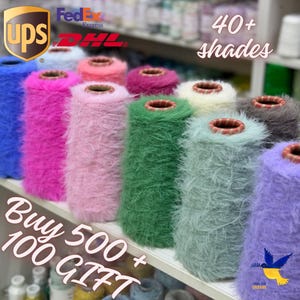 Lussuoso filato ciniglia pelliccia sintetica visone - 100 g morbido filato velluto poliestere amigurumi lavori artigianali