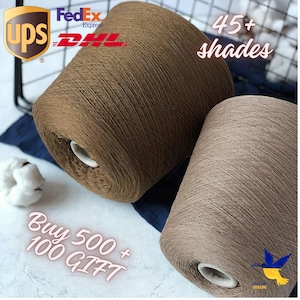 100 % extrafeines Merinowollgarn Kegel, pro 100 g/3,52 oz italienisches Wollgarn, Merinowollgarn für Maschinenstricken, Web-und Häkelgarn