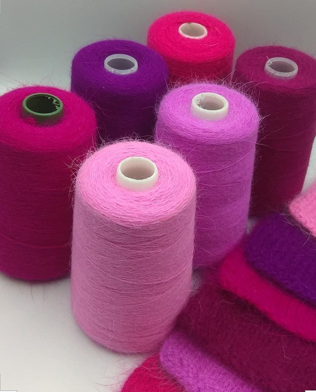 Fluffiest 80% Angora Yarn | Italian Long Hair Rabbit Down 800m/100g ...