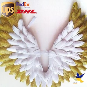 Rainbow Baby Wings,  Baby Angel Wings Wings cosplay for photoshoot Angel Wings Newborn Photo Prop Newborn Wing Newborn Angel Costume