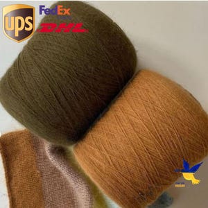 80% filato d'angora filato d'angora lungo lana 100 grammi filato per berretto, filato d'angora è prodotto Italia peso sportivo 100g filato