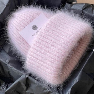 Strikket bini-hat, Ribstrikket bini-hat, Strikket bini-hat, Høj top-hat, Strikket hat, Unisex-hat, Udendørs hat, Mink dunhat, Kvindernes hat