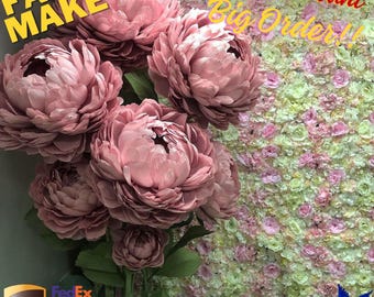 Giant Paper Peony: Wedding Backdrop Flower Photo Prop