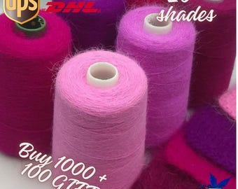 80% Angora yarn Angora yarn long hair angora yarn yarn for kitty cap yarn for kitty hat baby bonnet 500 gram ~4 000 meter