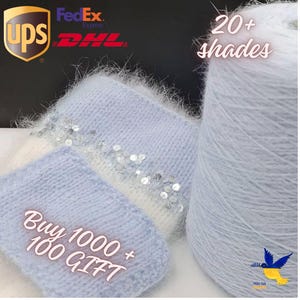 80% Angora Wolle Angora Wolle Angora Wolle Wolle Angora Wolle Wollgarn Wolle 500 gramm ~4 000 Meter 40 Farben