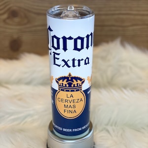 Corona 20 oz Tumbler - Beer - Personalization - Sublimation Tumbler - Gifts
