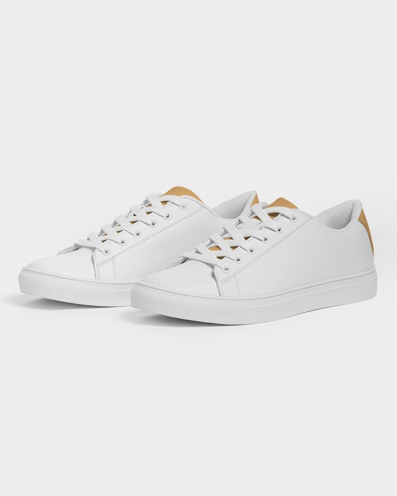 High Top Dress Sneakers In Cuoio & Cognac – Ace Marks