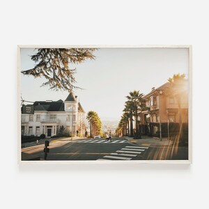 San Francisco Neighborhood, Home Architecture, Bay Area Homes, City Streets Poster, Bay Area Scenery, San Francisco Photo, Home Architecture