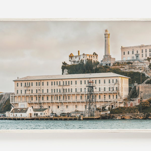 Alcatraz Island Print, California Prison, Alcatraz Island Wall Art, Alcatraz Jail, San Francisco Landmark, Alcatraz Prison Photography