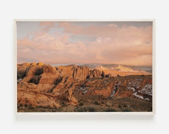 Utah Desert Wall Art, Needles District Print, Utah Sunset Photo, Canyonlands Wall Art, Desert National Park, Desert Sunset Wall Art