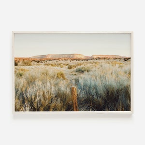 Sagebrush Desert, Sagebrush Wall Art, Utah Landscape, Desert Sagebrush Wall Art, Field of Sagebrush, Farmhouse Decor, Rustic Western Photo