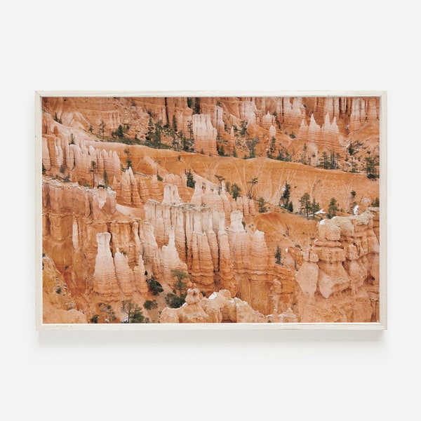 Stampa D'arte Bryce Canyon Utah USA - Poster Decorativo 12x16 Pollici (30x41 Cm), Carta Pesante, Alta Qualità - copertina