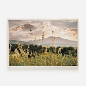 Colorado Mountains, Rustic Wall Art, Colorado Landscape, Nature Printable, Mountain Photography, Colorado Digital Art, Horizontal Wall Art