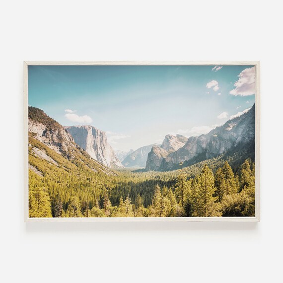 夏のヨセミテ渓谷、北カリフォルニア国立公園、ヨセミテの荒野、自然の