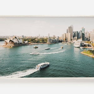 Australien Rahmen TV-Kunst, Sydney Opera House Print, Sydney TV Kunst, Ocean Harbor Foto, Australien Kunst für Rahmen TV, Sydney Australien TV-Dekor