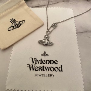 Vivienne Westwood Necklace Silver - Etsy