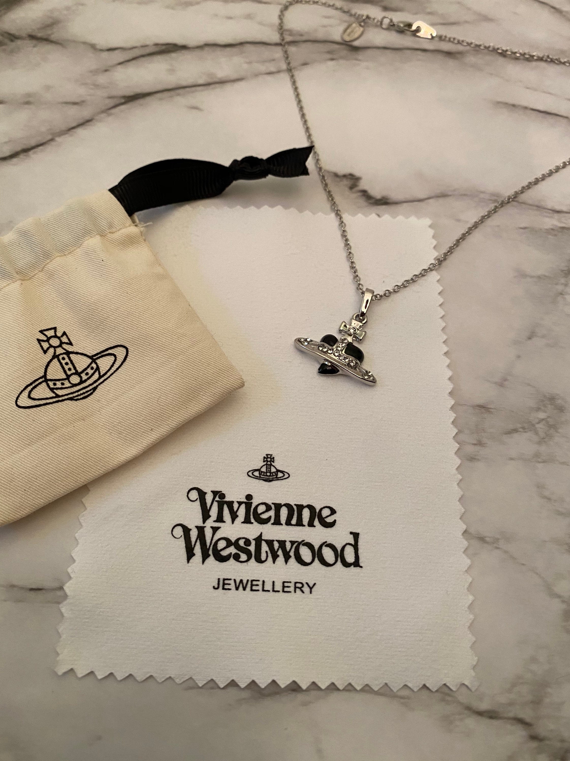 Vivienne Westwood Heart Necklace - Etsy