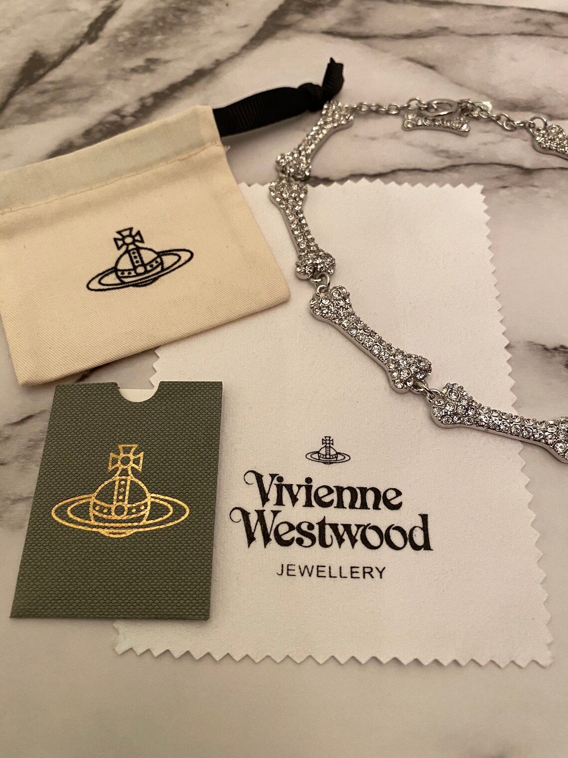 Vivienne Westwood Bone Necklace Etsy